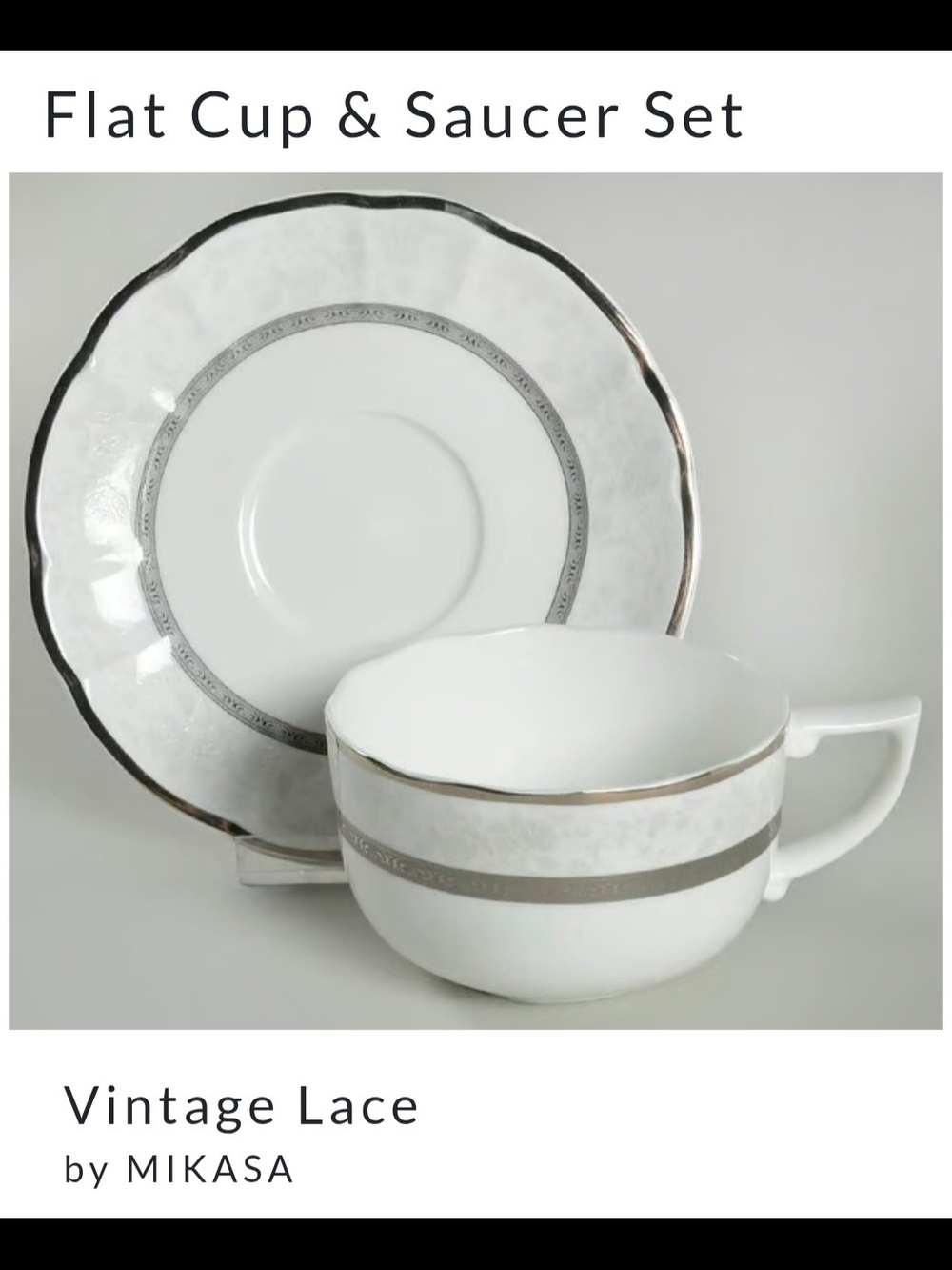 Mikasa Vintage Lace 5pc Place Setting (8 Available) - Picture 6 of 11